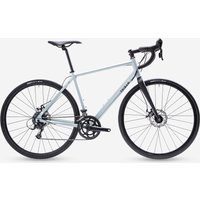 Decathlon UK Triban Second Life - Comfortable - Light Carbon Fork And Disc Brake Road Bike - Grey - Good | FREE Click & Collect at Stores and Asda. 365 Days return available.