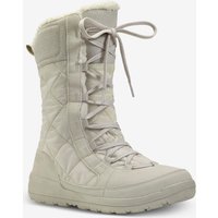 Womenโs Warm And Waterproof Snow Hiking Boots - Nh500 - Beige
