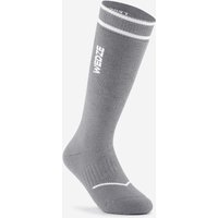 Kids’ Ski And Snowboard Thermal Socks 50 - Grey