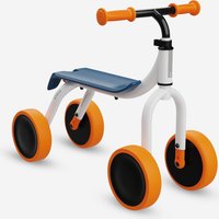 Decathlon UK BTWIN Convertible 2-in-1 Ride-on To Balance Bike - White/orange | FREE Click & Collect at Stores and Asda. 365 Days return available.