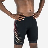 Swimming Jammer Fiti Black Red Mesh