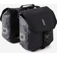 Decathlon UK Decathlon 540 Waterproof Double Pannier Rack Bike Bags 2x20l | FREE Click & Collect at Stores and Asda. 365 Days return available.