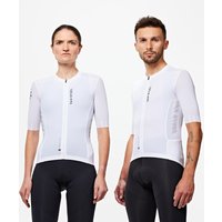 Decathlon UK VAN RYSEL Second Life - Unisex Short-sleeved Summer Road Bike Jersey Racer 2 - White - Fair | FREE Click & Collect at Stores and Asda. 365 Days return available.