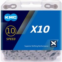 Decathlon UK Kmc 10 Speed Bike Chain X10 114 Links | FREE Click & Collect at Stores and Asda. 365 Days return available.