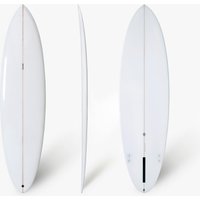 Surfboard 7'4" - 900 Mid-length White