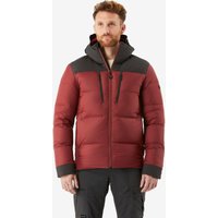 Men's Hooded Down Jacket-mt900-20° C-red