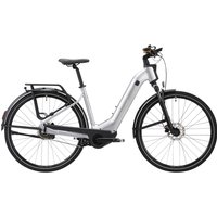 Decathlon UK ROCKRIDER Electric Hybrid Bike Actv 900 Low Frame Light Grey | FREE Click & Collect at Stores and Asda. 365 Days return available.