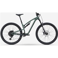 Decathlon UK ROCKRIDER All-mountain Feel 700 S Full Suspension Mountain Bike-green | FREE Click & Collect at Stores and Asda. 365 Days return available.