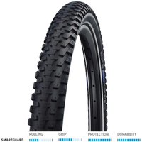 Decathlon UK Schwalbe Marathon Plus Mountain Bike Bike Tyre | FREE Click & Collect at Stores and Asda. 365 Days return available.