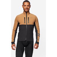 Decathlon UK VAN RYSEL Men's Winter Road Cycling Jacket Endurance - Black/brown | FREE Click & Collect at Stores and Asda. 365 Days return available.
