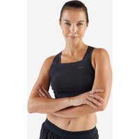 Kiprun Race 900 Méline Rollin Women's Lightweight Running Crop-top - Black