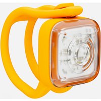 Decathlon UK Decathlon Bike Light Yellow - Battery Powered Front/rear | FREE Click & Collect at Stores and Asda. 365 Days return available.