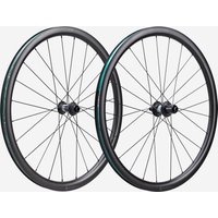 Decathlon UK VAN RYSEL Pair Of Vr 35 Tubeless A Disc Compatible Carbon Wheels SRAM Xdr | FREE Click & Collect at Stores and Asda. 365 Days return available.