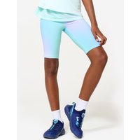 Decathlon UK Decathlon Girls' Multisports Stretchy Breathable Cycling Shorts - Arctic Print | FREE Click & Collect at Stores and Asda. 365 Days return available.