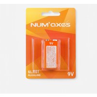 Pilha alcalina num'axes 6lr61 9 v