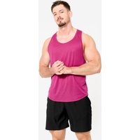 Second Life - Men's Weight Training Stringer Tank Top - Purple/magenta