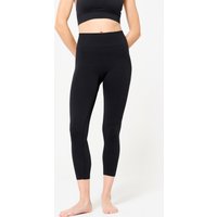 Women's High-waisted 7/8 Yoga Leggings - Black