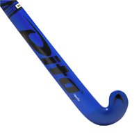 Adult Intermediate 40% Carbon Mid Bow Field Hockey Stick Fibertec40 - Blue