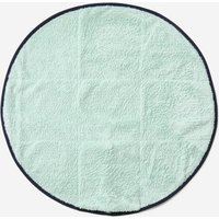 Microfibre Foot Towel Double-sided Soft Diameter 60 cm Light Green