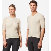 Decathlon UK VAN RYSEL Unisex Short-sleeved Road Cycling Jersey For Long Distance - Edr Ultra - Beige | FREE Click & Collect at Stores and Asda. 365 Days return available.
