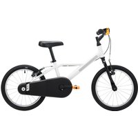 Decathlon UK BTWIN Children Bike 4-6 Years Old Discover 100 White 16