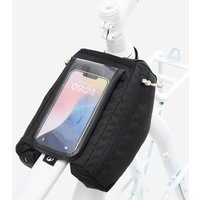 Decathlon UK ROCKRIDER 2x1l Smartphone Bike Frame Bag - Actv 100 - Black | FREE Click & Collect at Stores and Asda. 365 Days return available.