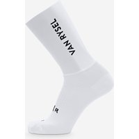 Decathlon UK VAN RYSEL Rcr R Road Cycling Socks - White | FREE Click & Collect at Stores and Asda. 365 Days return available.