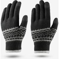 Kids’ Mesh Gloves 4-14 Years - Hike100 - Grey And White