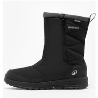Men’s Waterproof Snow Boots - Nh100 High Zip - Black