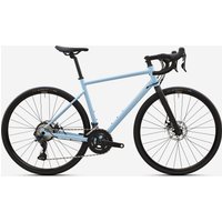 Decathlon UK VAN RYSEL Road Bike Edr Af - Microshift Sword 2x10v - Light Blue | FREE Click & Collect at Stores and Asda. 365 Days return available.