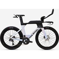 Decathlon UK VAN RYSEL Triathlon Bike Rcr-x Shimano Ultegra Di2 Powermeter - White | FREE Click & Collect at Stores and Asda. 365 Days return available.
