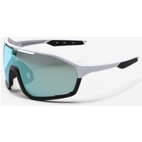 Decathlon UK Decathlon Adult Category 3 Cycling Sunglasses Perf 500 - White | FREE Click & Collect at Stores and Asda. 365 Days return available.