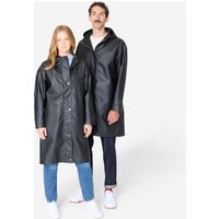 Decathlon UK BTWIN Unisex Waterproof City Cycling Parka-black | FREE Click & Collect at Stores and Asda. 365 Days return available.