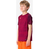Kids Football Shirt Club Wavy - Burgundy/orange