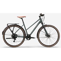 Decathlon UK Elops Long Distance Step-through City Bike 900 | FREE Click & Collect at Stores and Asda. 365 Days return available.
