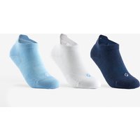 Low Sports Socks Tri-pack Rs 160 - Blue/white