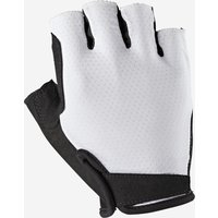 Decathlon UK VAN RYSEL 900 Cycling Gloves - White | FREE Click & Collect at Stores and Asda. 365 Days return available.