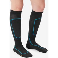 Unisex High Warm Mountaineering Socks Alpinism 900 - Black