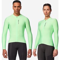 Decathlon UK VAN RYSEL Unisex Mid-season Long-sleeved Road Cycling Jersey - Rcr 2 - Green | FREE Click & Collect at Stores and Asda. 365 Days return available.