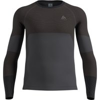Decathlon UK Men’s Thermal High Performance Base Layer Odlo Top - Grey | FREE Click & Collect at Stores and Asda. 365 Days return available.