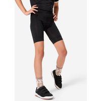 Decathlon UK BTWIN Kids' 7-13 Years Cycling Shorts 100 - Black | FREE Click & Collect at Stores and Asda. 365 Days return available.