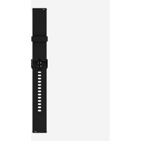 Bracelete de smartwatch fit100 m compatível com quick release de 22 mm preto