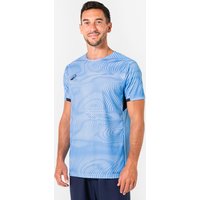 Adult Shirt Club Wavy Light Blue And White