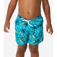 Kid’s Boardshorts - 100 Fun Turquoise