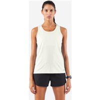 Kiprun Run 100 Women's Breathable Tank Top - White/ecru