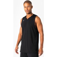Men's/women's Lightweight Breathable Basketball Shirt Tank 500 - Black