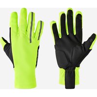 Decathlon UK VAN RYSEL Smartphone-compatible Thermal Cycling Gloves - Yellow | FREE Click & Collect at Stores and Asda. 365 Days return available.