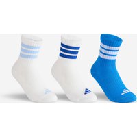 Kids High Sport Socks 3-pack - Blue White