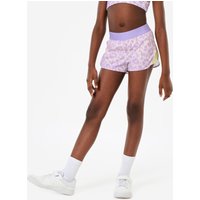 Decathlon UK Decathlon Girls 2-in-1 Breathable Multisport Shorts - Light Purple | FREE Click & Collect at Stores and Asda. 365 Days return available.