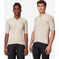 Decathlon UK VAN RYSEL Unisex Short-sleeved Road Cycling Jersey For Long Distance - Edr Ultra - Beige | FREE Click & Collect at Stores and Asda. 365 Days return available.